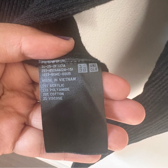 Uniqlo crop sweater black - Picture 9 of 9